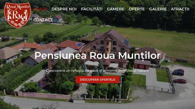 Acasa - Pensiunea Roua Muntilor