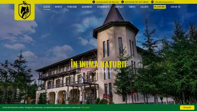 Valea Sipotului - Pensiune Turistica Moroieni - Cazare, oferte speciale pentru evenimente