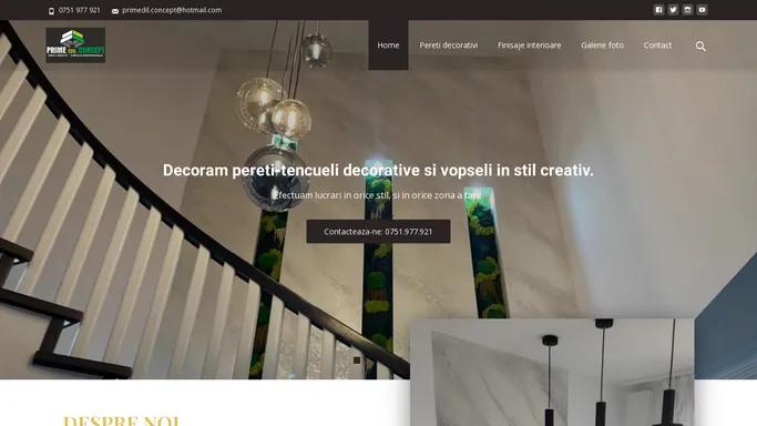 Pereti decorativi – Prime Edil Concept