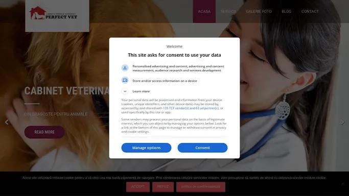 Cabinet veterinar Craiova?Vino la Perfect Vet! Din dragoste pentru animale