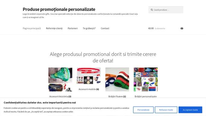 Produse promotionale personalizate - Produse promotionale personalizate