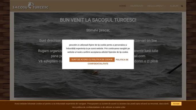 SACOSU TURCESC – Provocarea pescarilor adevarati