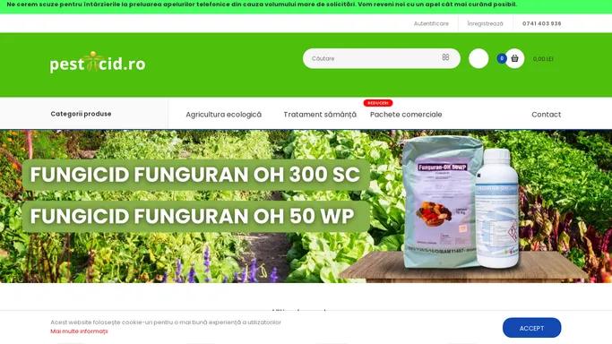 pesticid.ro | Magazin online de pesticide omologate in Romania