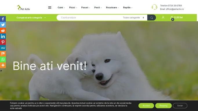 Pet Activ - Furnizor produse pentru animale