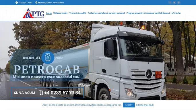 PETROGAB – TRANSPORT INTERN SI INTERNATIONAL – Combustibililor solizi, lichizi si gazosi