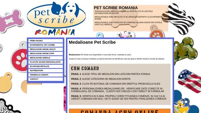 Pet Scribe Romania - Medalioane Personalizate