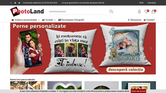 Cadouri personalizate online - PhotoLand