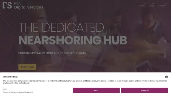 THE DEDICATED NEARSHORING HUB | PIA Media DS