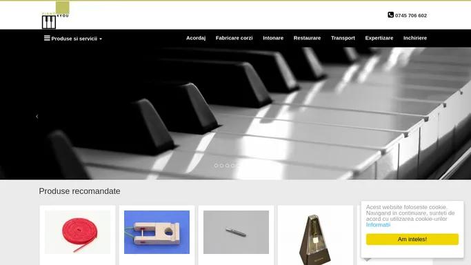 www.piano4you.ro - PIANO 4 YOU SRL