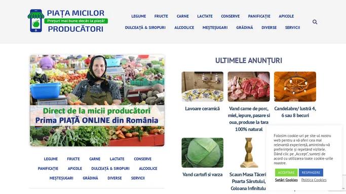 Piata Micilor Producatori – Preturi mai bune decat la piata!