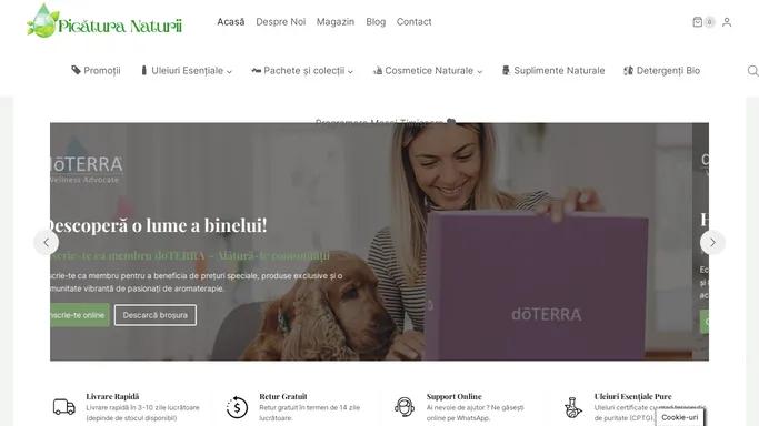 Picatura Naturii - Cosmetice, suplimente si uleiuri esentiale