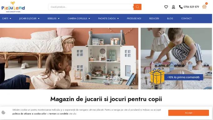 Jucarii si Jocuri pentru Copii si Bebelusi - PiciuLand