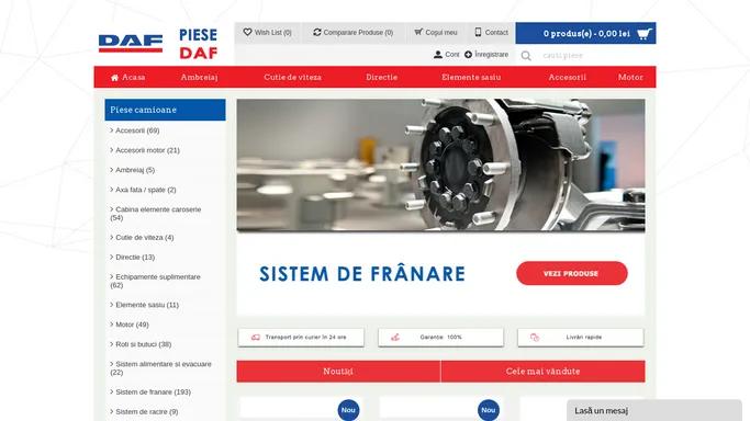 Piese DAF - Original Automotive - Piese camioane originale