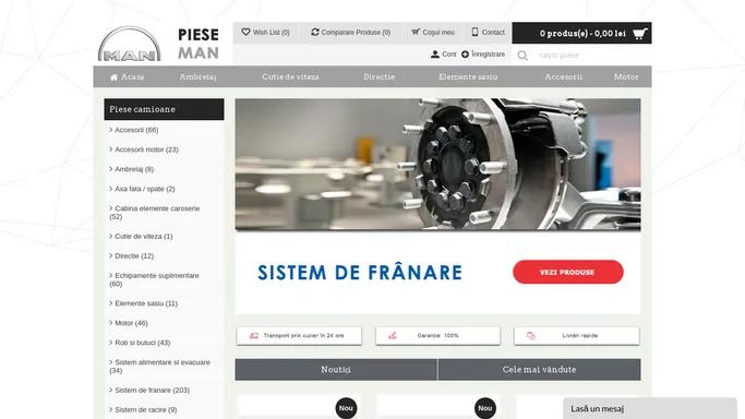 Piese MAN - Original Automotive - Piese camioane originale