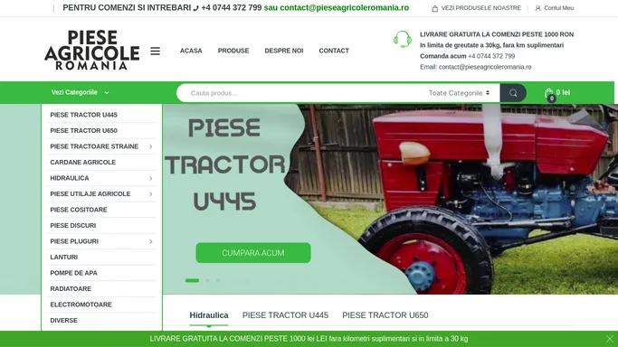 Piese Agricole Romania - Piese U445 U650 - LIVRARE GRATUITA