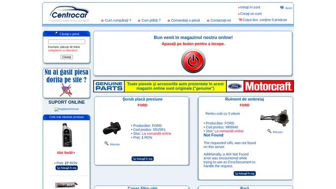 Magazin online de piese si accesorii auto din import