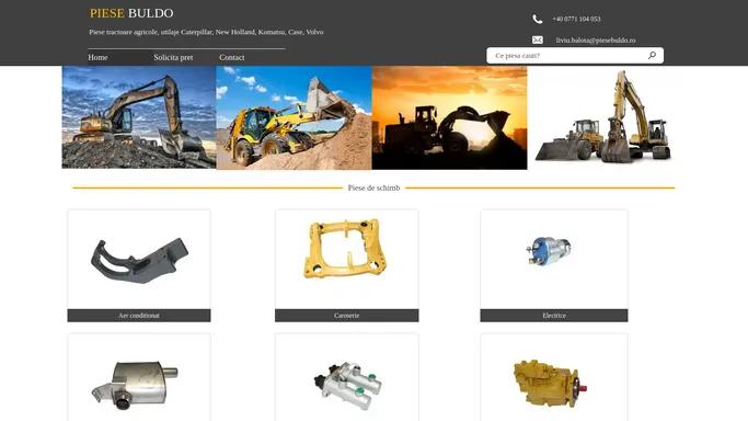 Home - Piese Buldo SRL-piese de schimb utilaje
