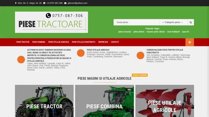 Despre noi - Piese tractor combina