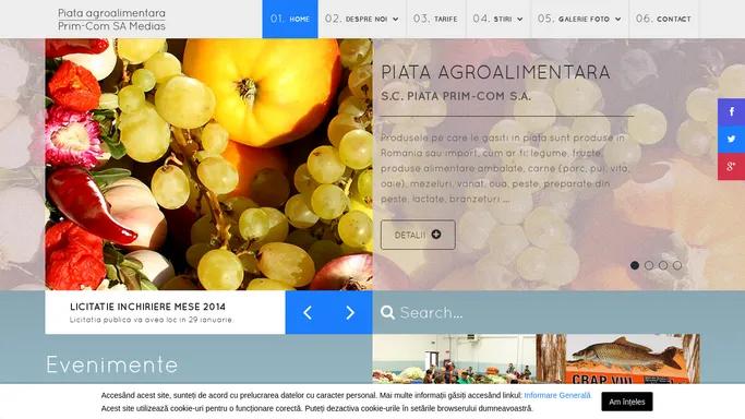 Piata Agroalimentara Prim-Com SA Medias