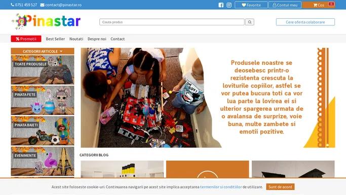 Pinastar - Magazin online de pinata