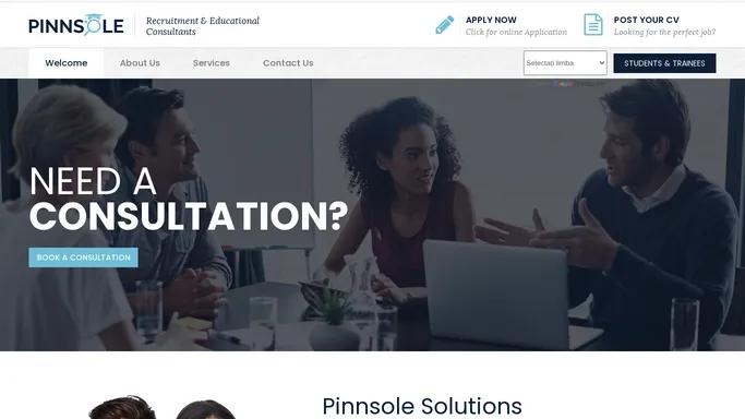 PINNSOLE SOLUTIONS ~ Recruitment and Educational Consultants::...