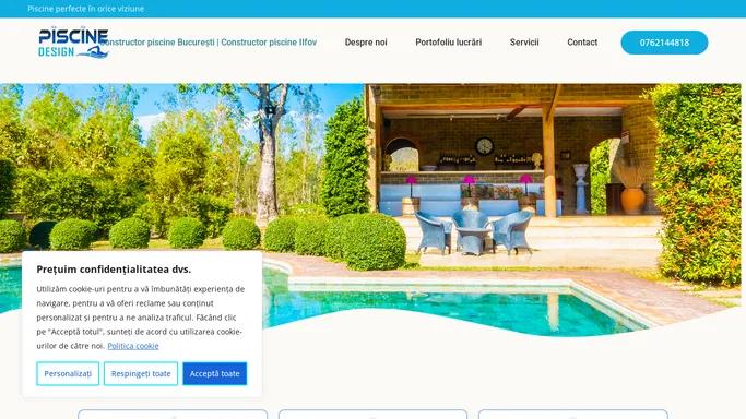 Constructor piscine Bucuresti | Constructor piscine Ilfov - Piscine Design