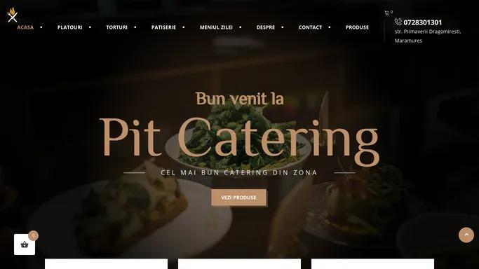 Pit Catering – Pit Catering este o companie cu o baza de zeci de clienti-companii si mii de clienti persoane fizice. Profesionalismul echipei, flexibilitatea de care dam dovada si preparatele gustoase din meniu au facut ca an de an si zi de zi alti clienti sa ne caute pentru a se bucura de o masa calda si delicioasa.