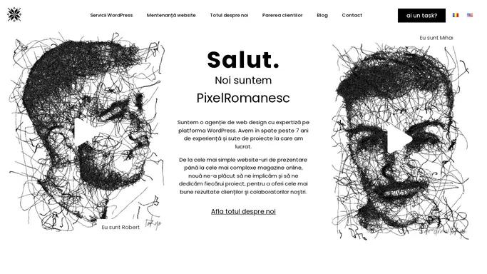 Pixelromanesc - Agentie web design - Platforma Wordpress