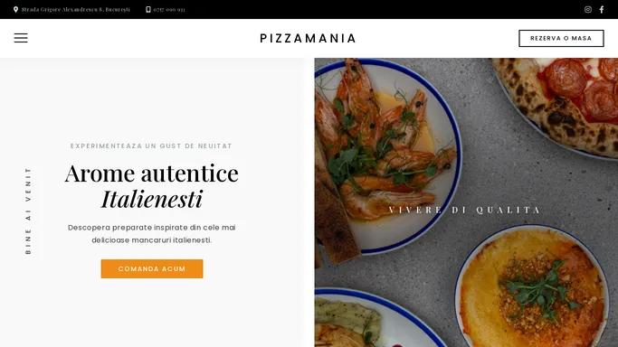 PizzaMania – Vivere di qualita