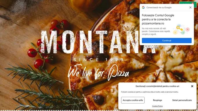 Pizza Montana – Since 1993