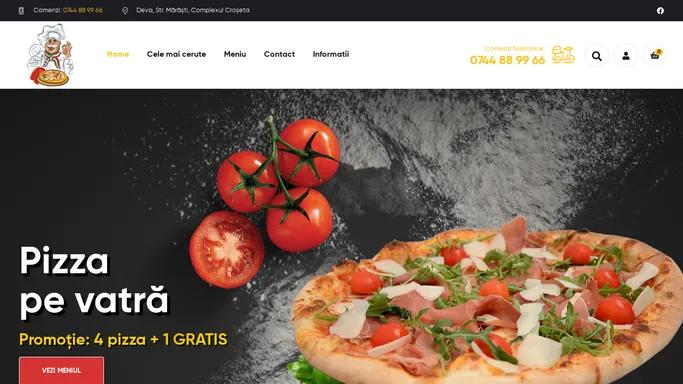 Pizza Speed Deva – Comenzi pentru livrare pizza si preparate diverse in Deva si imprejurimi.