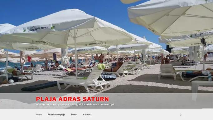 Plaja ADRAS Saturn - Plaja Adras Saturn