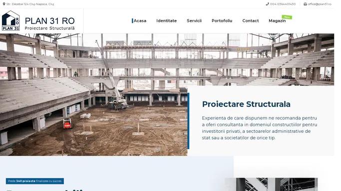 Plan31 - Proiectare Structurala, Consultanta, Expertize tehnice