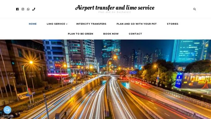 Home new version - Airport transfer and limo service