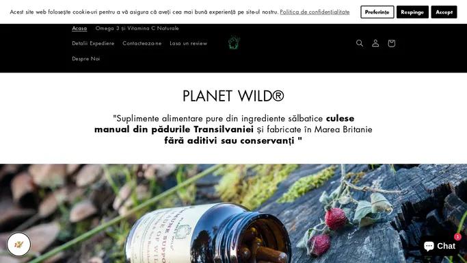 Omega 3 si Vitamina C intr-o formula pura de Catina si Maces salbatice – www.planetwild.ro