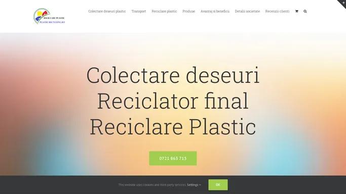 Reciclare Plastic – Plastic-Recycling.ro Reciclare plastic