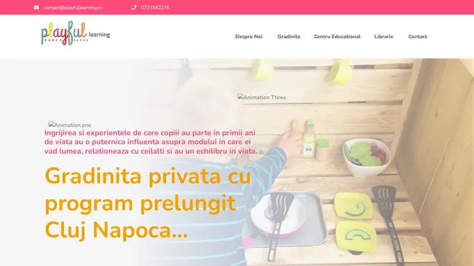 Home - Playful Learning Cluj Napoca