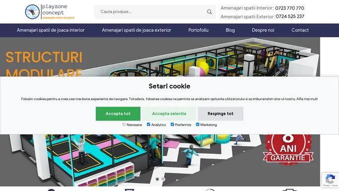 Homepage - PlayzoneConcept