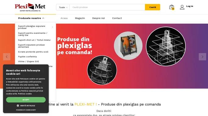 Pleximet – Produse din plexiglas pe comanda