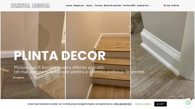 Plinta Decor – Plinta Decor