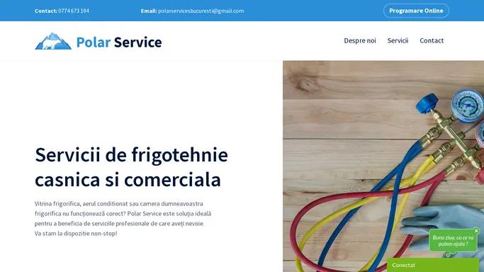 Polar Service - Reparatii si mententanta instalatii frigorifice