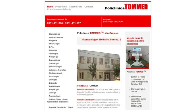 Policlinica TOMMED din Craiova