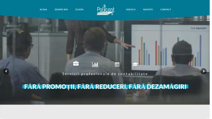 Policont SRL - Servicii profesionale de contabilitate