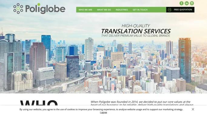 Poliglobe – consistent high-quality translation projects