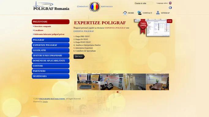 POLIGRAF Romania - Laborator POLIGRAF Autorizat pentru EXPERTIZE POLIGRAF