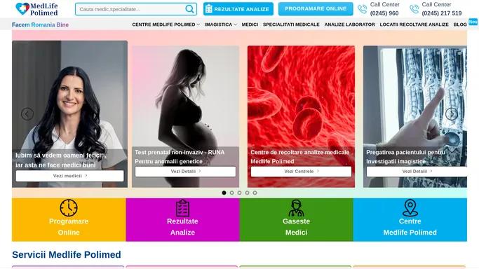 Polimed Targoviste - Sistemul Medical Medlife Polimed