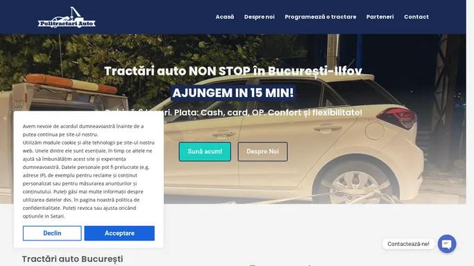 Acasa - Tractari auto Bucuresti