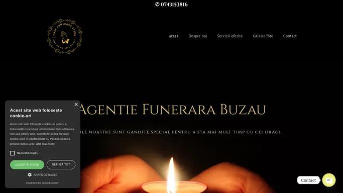 Agentie funerara Buzau | Servicii funerare Buzau 2024