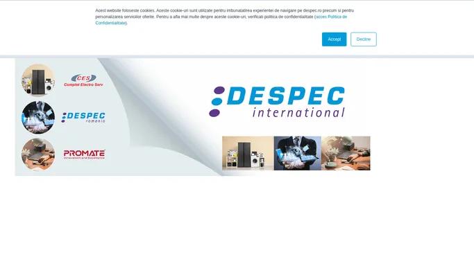 Despec International home page