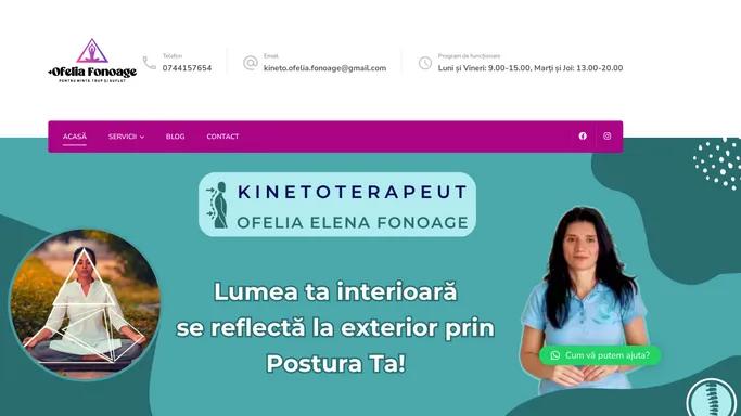 Kinetoterapeut Cluj